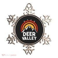 Deer Valley Utah Retro Ornament thumb 0