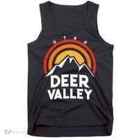 Deer Valley Utah Retro Tank Top thumb 0