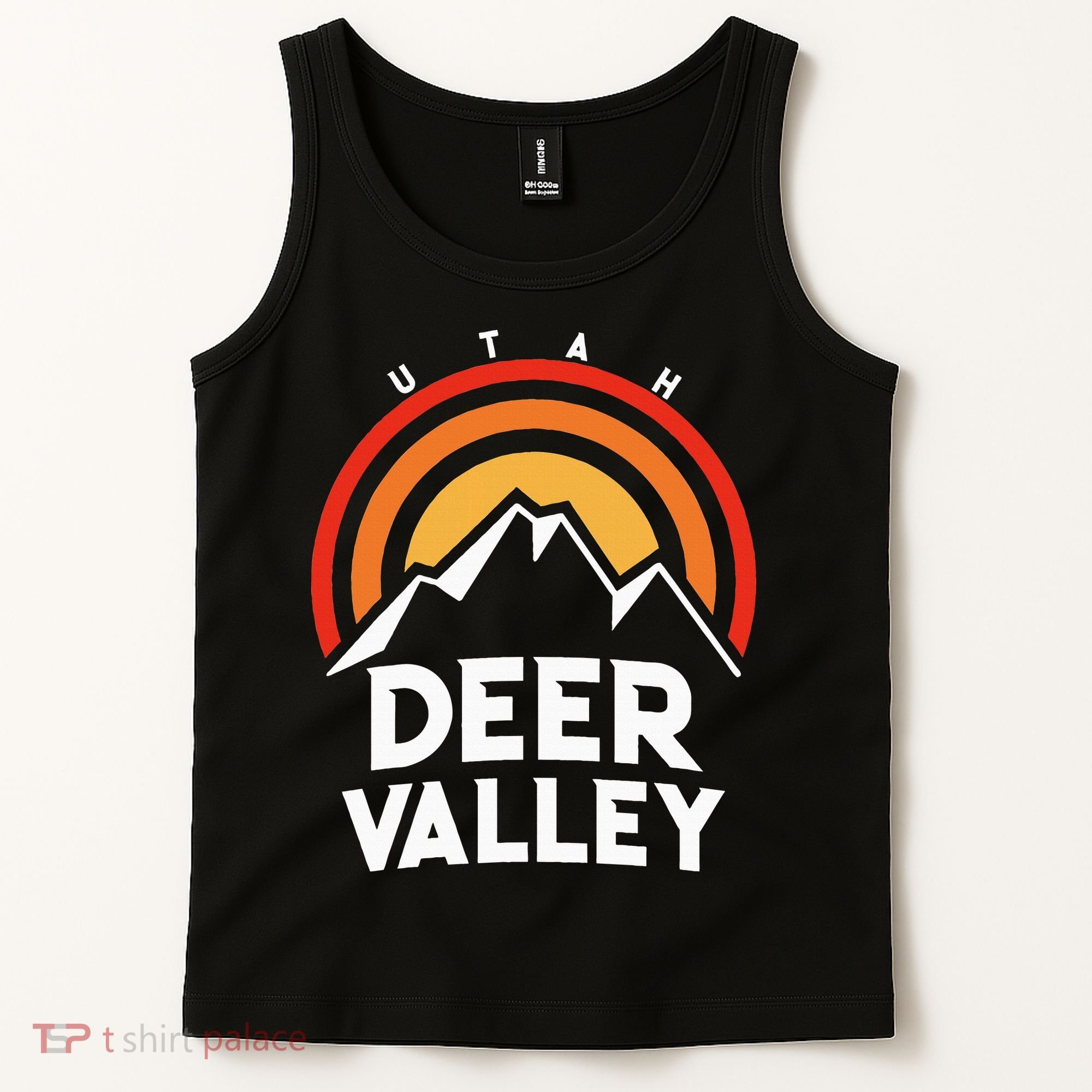 Deer Valley Utah Retro Tank Top