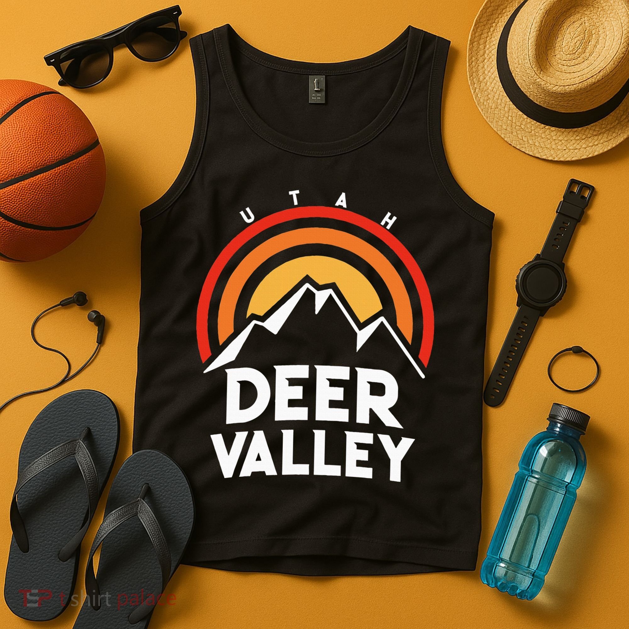 Deer Valley Utah Retro Tank Top