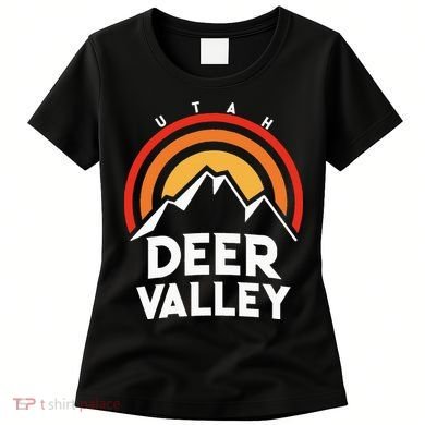 Deer Valley Utah Retro Women's T-Shirt