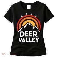 Deer Valley Utah Retro Women's T-Shirt thumb 0