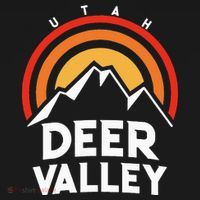 Deer Valley Utah Retro Short Acrylic Beanie thumb 2