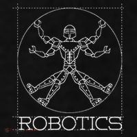 Da Vinci Vitruvian Robot Engineering Robotics Ladies PosiCharge Tri-Blend Wicking Tank thumb 2