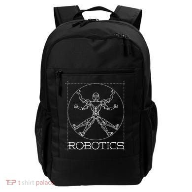 Da Vinci Vitruvian Robot Engineering Robotics Backpack