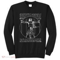 Da Vinci Vitruvian Guitar Man Rock Music Fan Rock N Roll Sweatshirt thumb 0