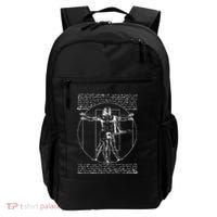 Da Vinci Vitruvian Guitar Man Rock Music Fan Rock N Roll Backpack thumb 0