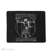 Da Vinci Vitruvian Guitar Man Rock Music Fan Rock N Roll Mousepad thumb 0