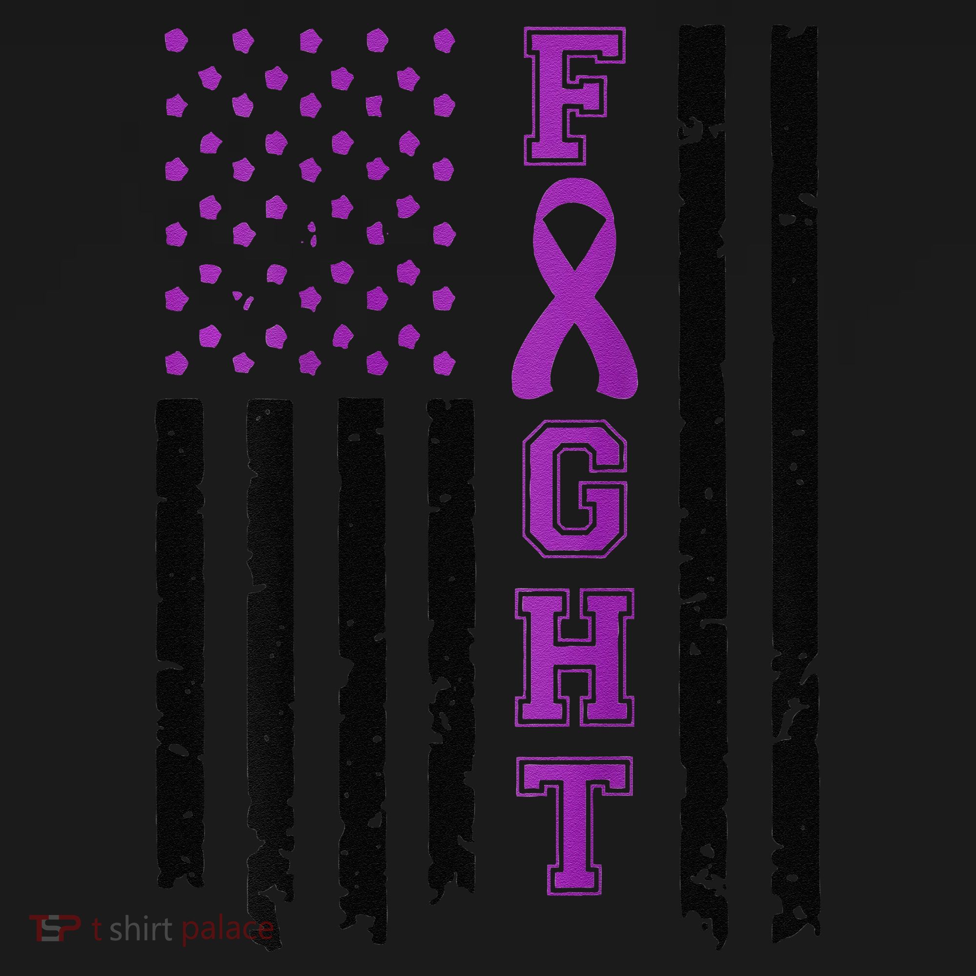 Domestic Violence Warrior Survivor Brave Purple Ribbon Shopp Women's Tank Top