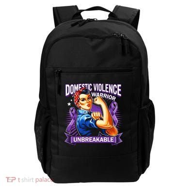 Domestic Violence Warrior Unbreakable Support Squad Backpack