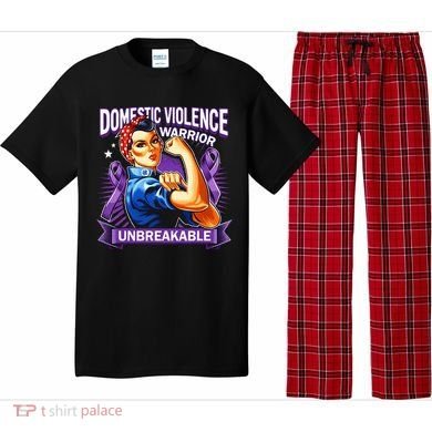 Domestic Violence Warrior Unbreakable Support Squad Pajama Set
