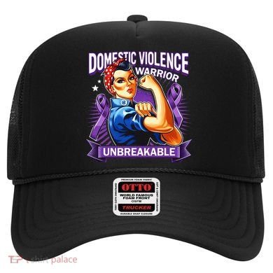 Domestic Violence Warrior Unbreakable Support Squad Hat