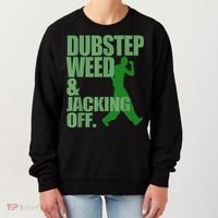 Dubstep Weed And Jacking Off Women's Sweatshirt thumb 0