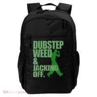 Dubstep Weed And Jacking Off Backpack thumb 0