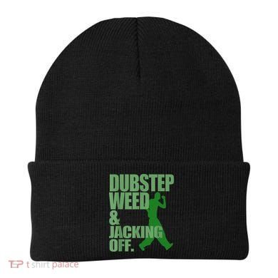Dubstep Weed And Jacking Off Beanie
