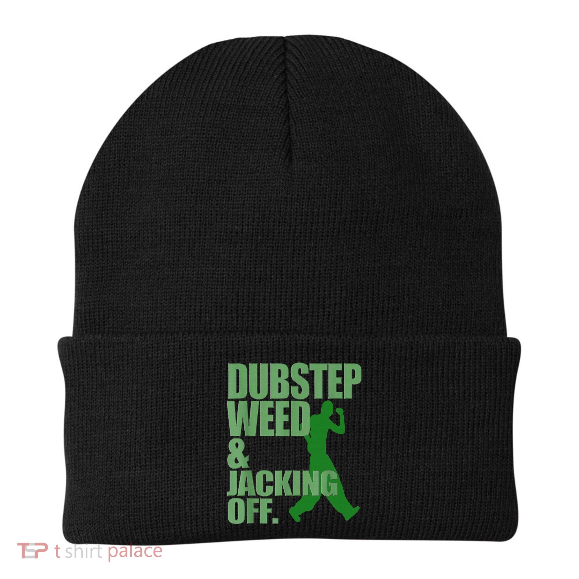 Dubstep Weed And Jacking Off Beanie