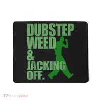 Dubstep Weed And Jacking Off Mousepad thumb 0