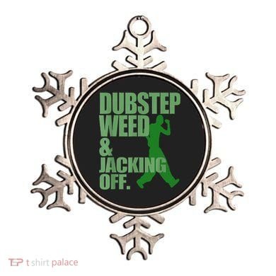 Dubstep Weed And Jacking Off Ornament