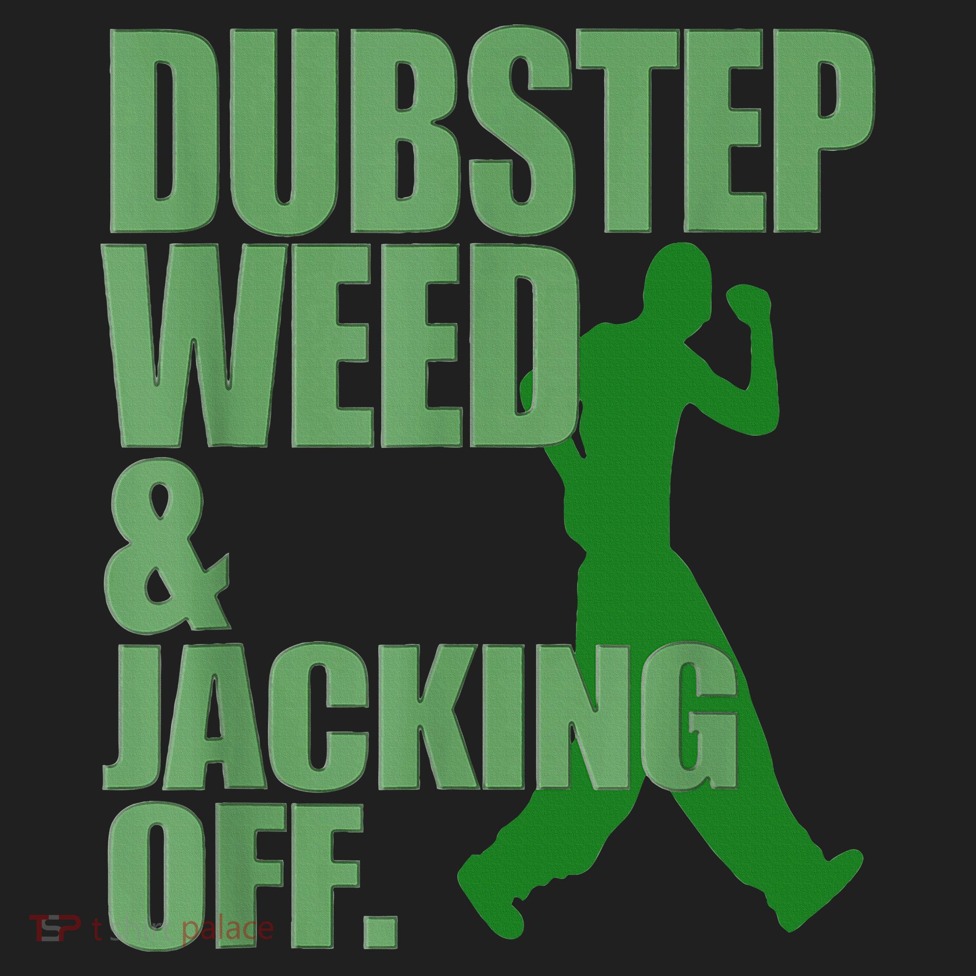Dubstep Weed And Jacking Off Golf Towel