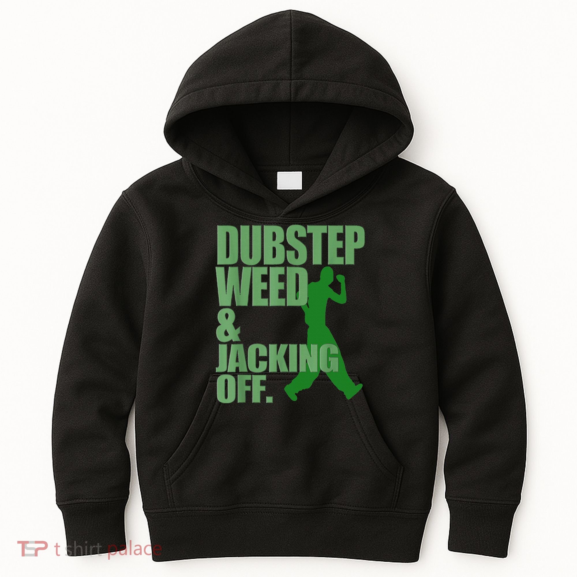 Dubstep Weed And Jacking Off Kids Hoodie