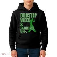 Dubstep Weed And Jacking Off Kids Hoodie thumb 4