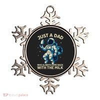 Dad Who Always Came Back With The Milk Star Astronaut Space Ornament thumb 0