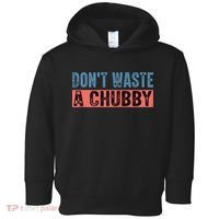 Don't Waste A Chubby Funny Saying Toddler Hoodie thumb 0