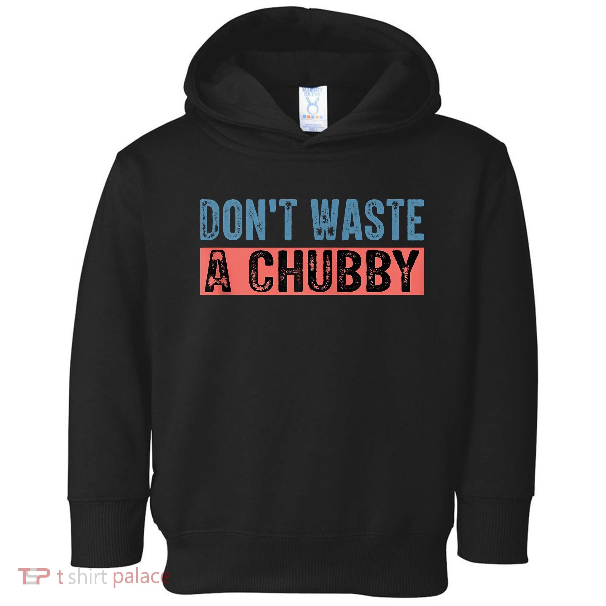 Don't Waste A Chubby Funny Saying Toddler Hoodie