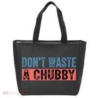 Don't Waste A Chubby Funny Saying Tote Bag thumb 0