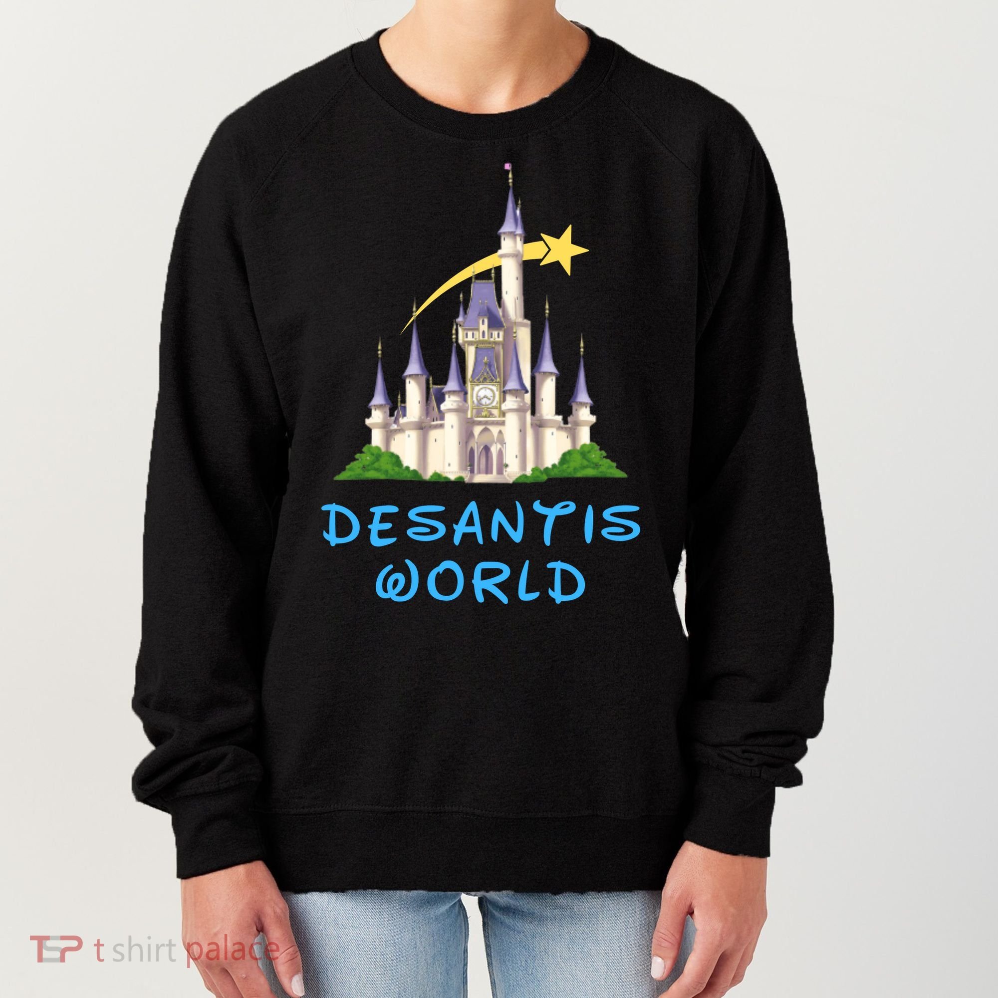 Desantis World Anti Woke Conservative Women's Sweatshirt