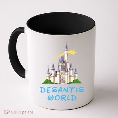 Desantis World Anti Woke Conservative Coffee Mug