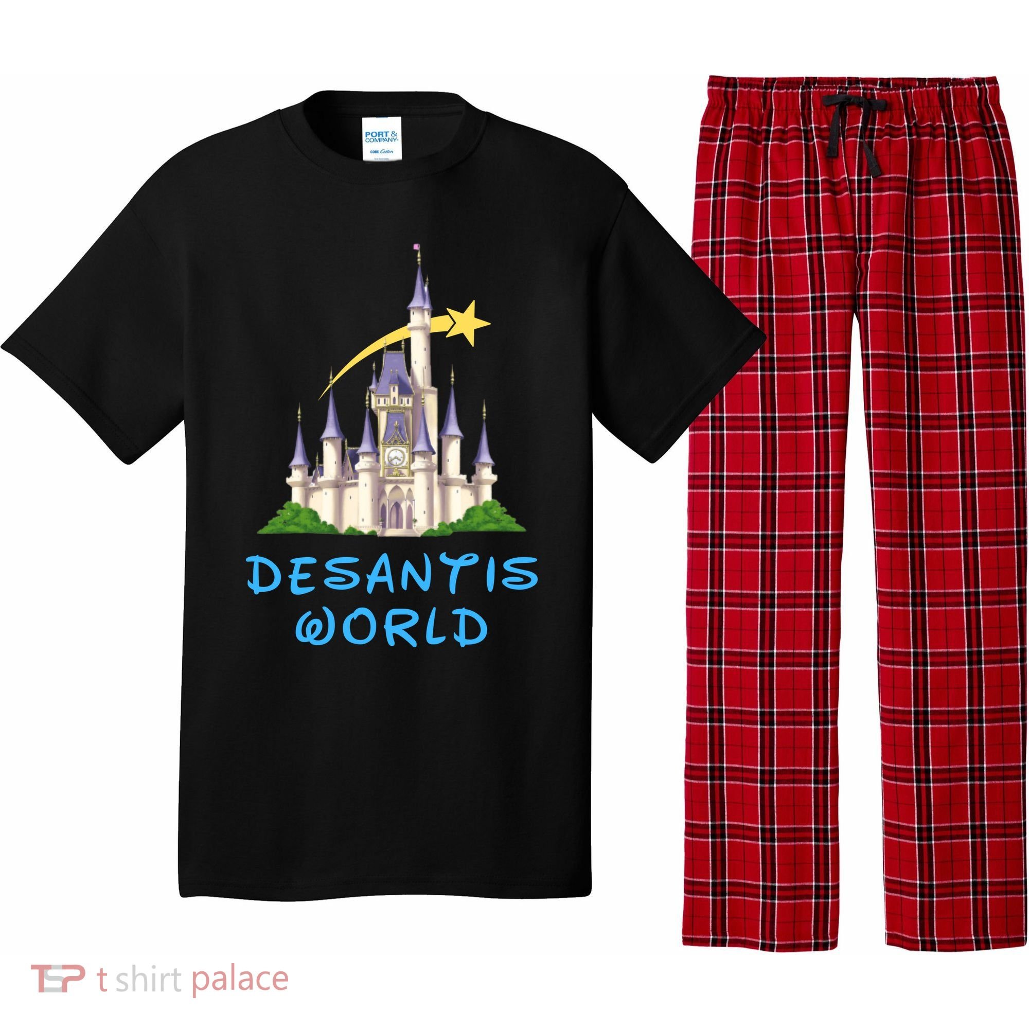 Desantis World Anti Woke Conservative Pajama Set