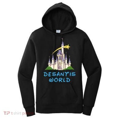 Desantis World Anti Woke Conservative Women's Hoodie