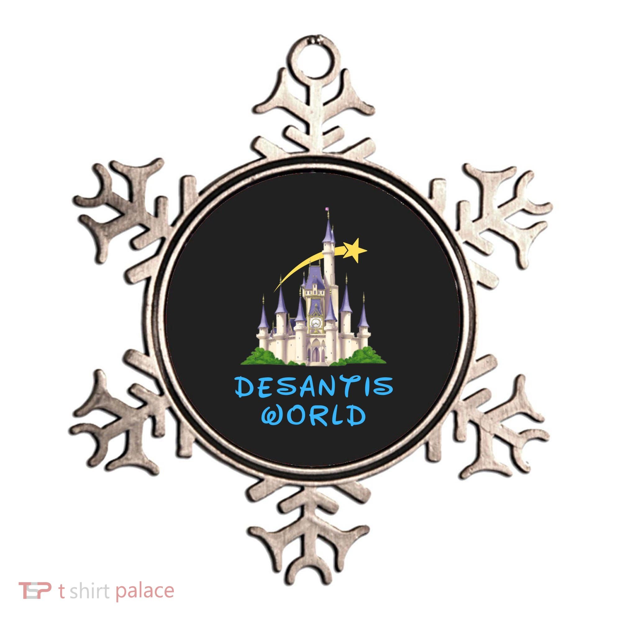Desantis World Anti Woke Conservative Ornament