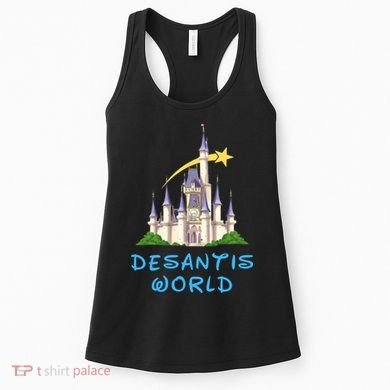 Desantis World Anti Woke Conservative Women's Tank Top