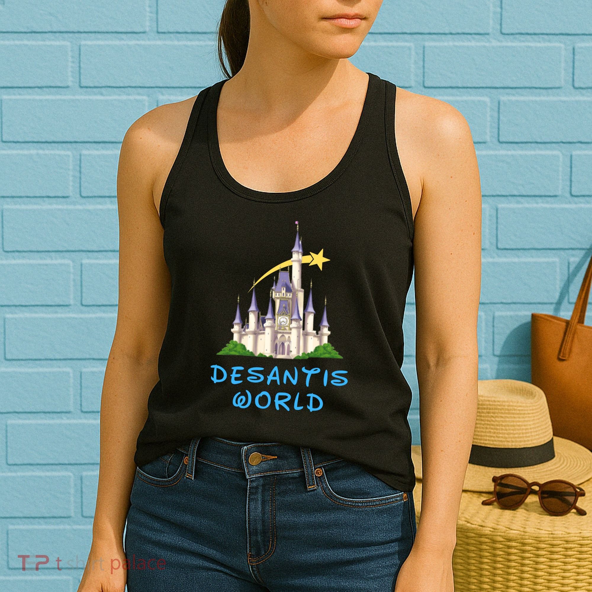 Desantis World Anti Woke Conservative Women's Tank Top
