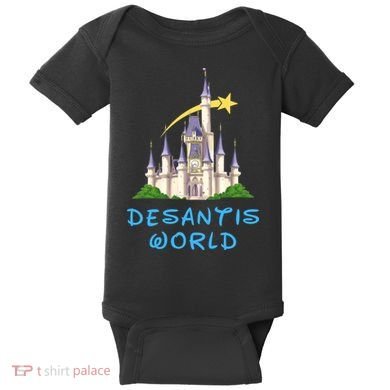 Desantis World Anti Woke Conservative Baby Bodysuit