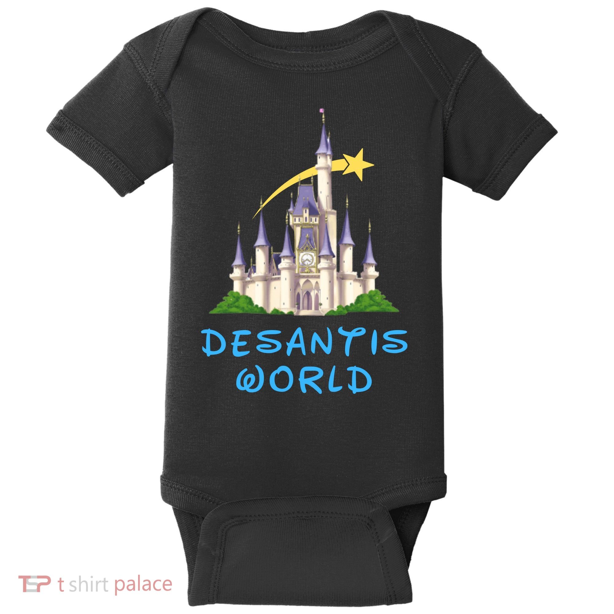 Desantis World Anti Woke Conservative Baby Bodysuit