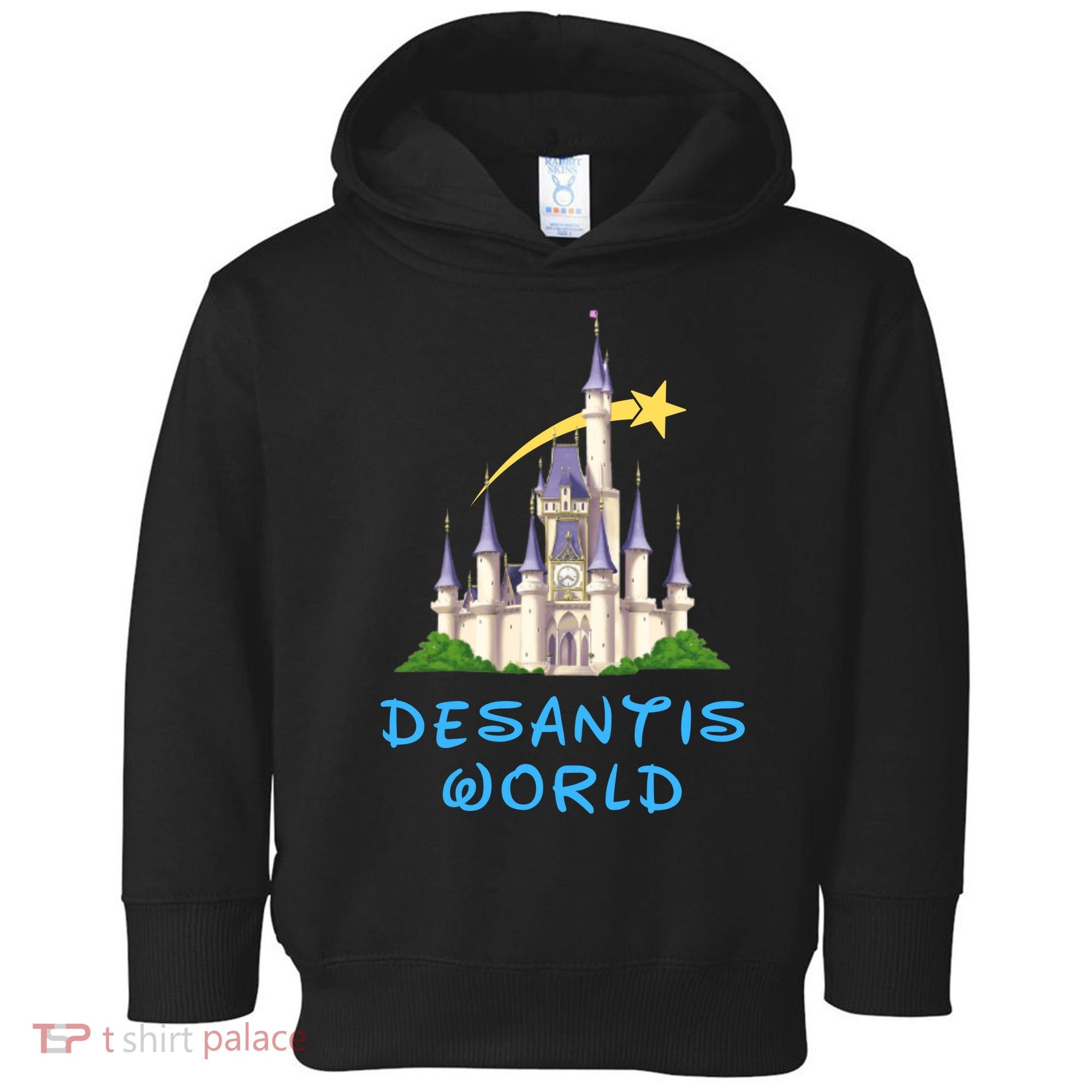Desantis World Anti Woke Conservative Toddler Hoodie