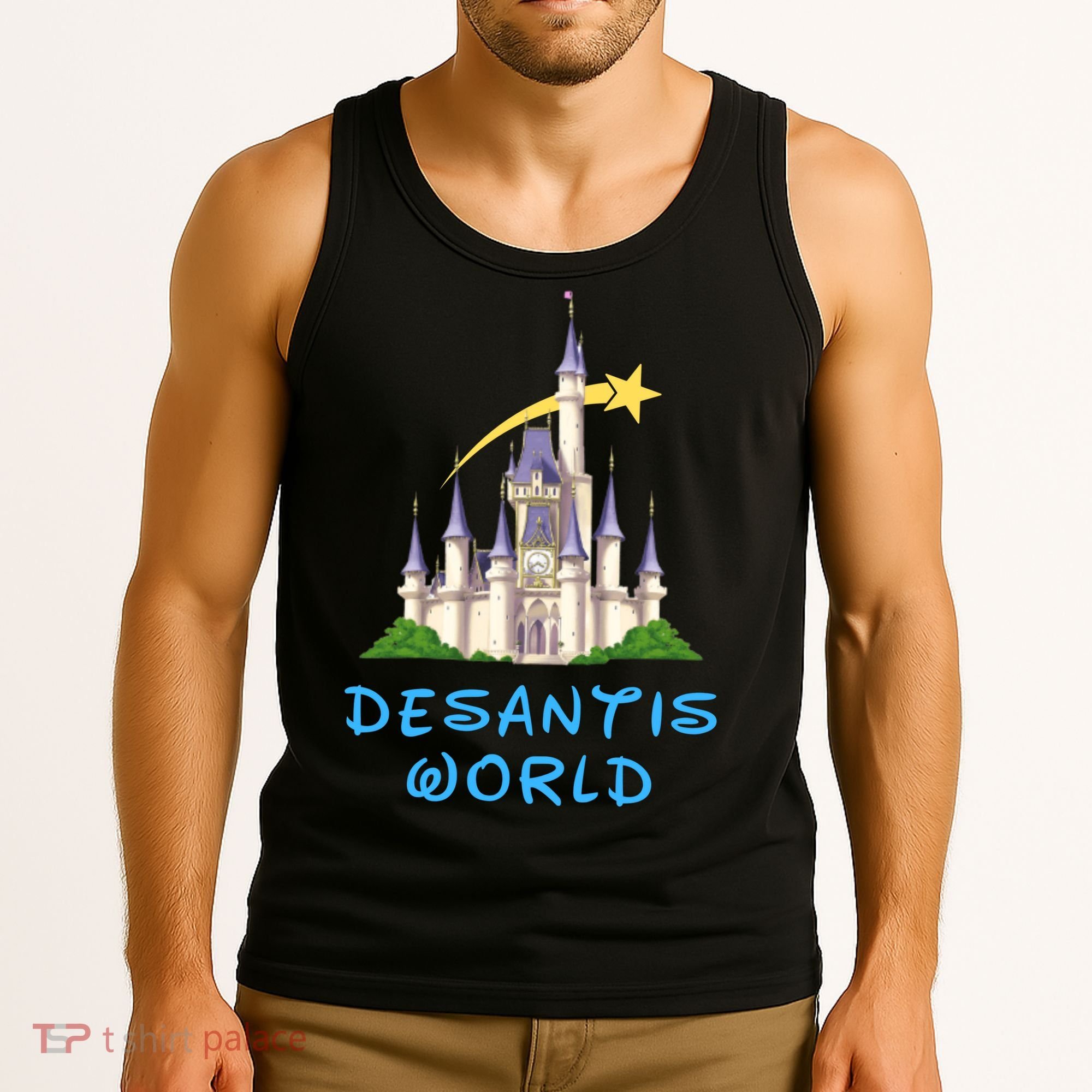 Desantis World Anti Woke Conservative Tank Top