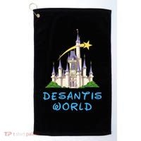 Desantis World Anti Woke Conservative Golf Towel thumb 0