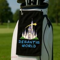 Desantis World Anti Woke Conservative Golf Towel thumb 2