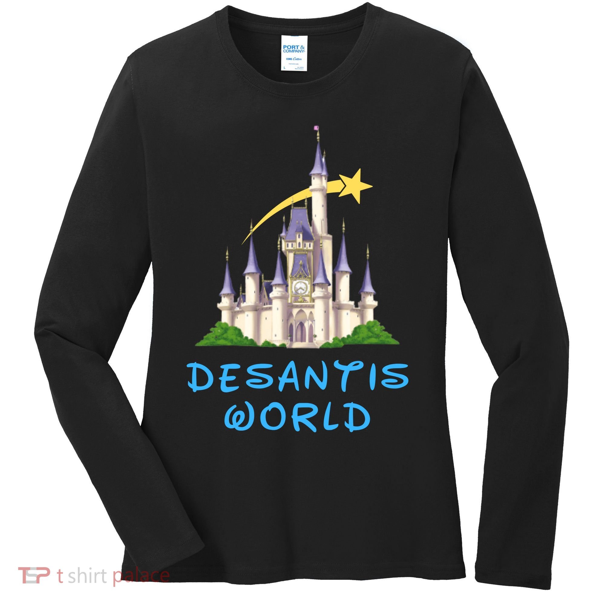 Desantis World Anti Woke Conservative Women's Long Sleeve Shirt