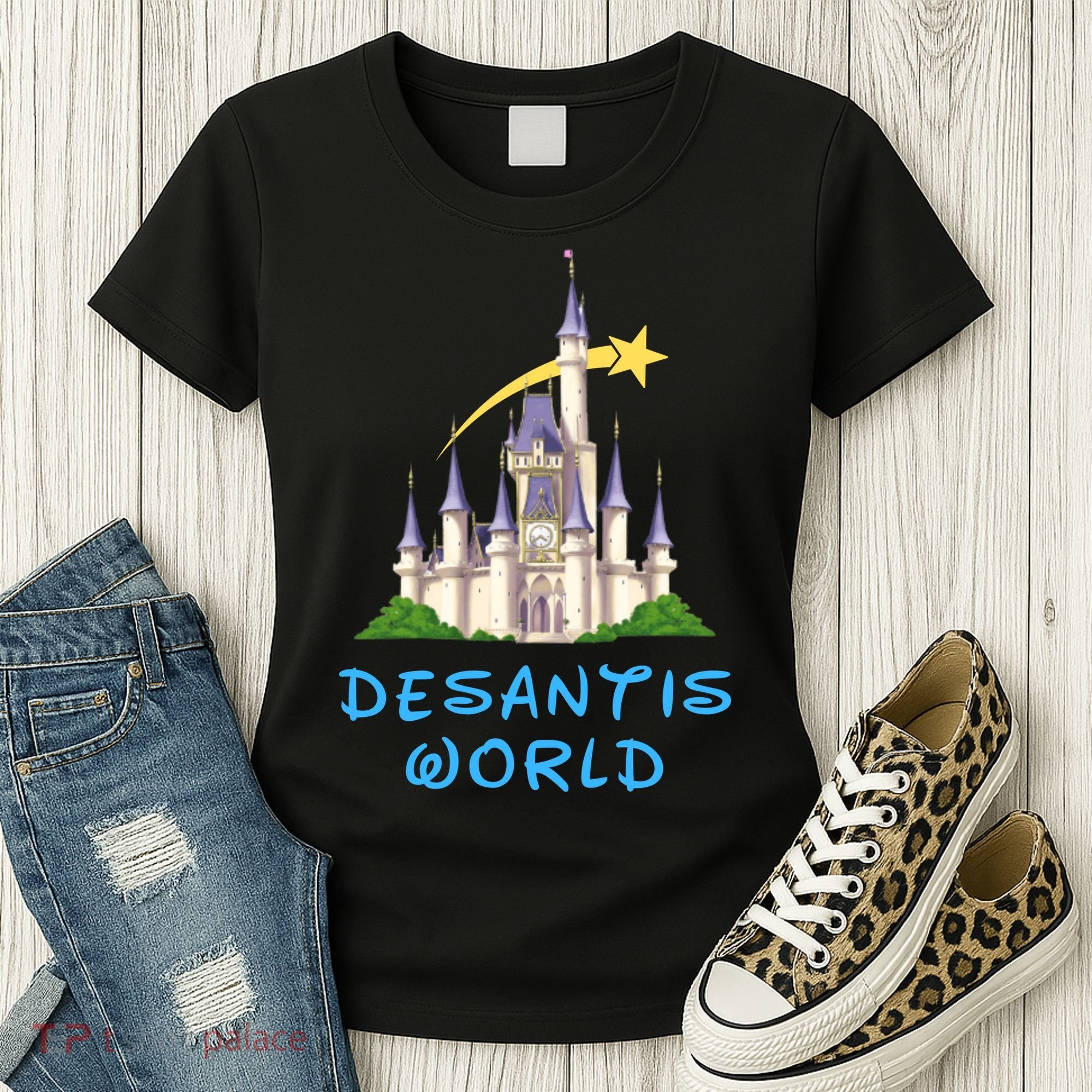 Desantis World Anti Woke Conservative Women's T-Shirt