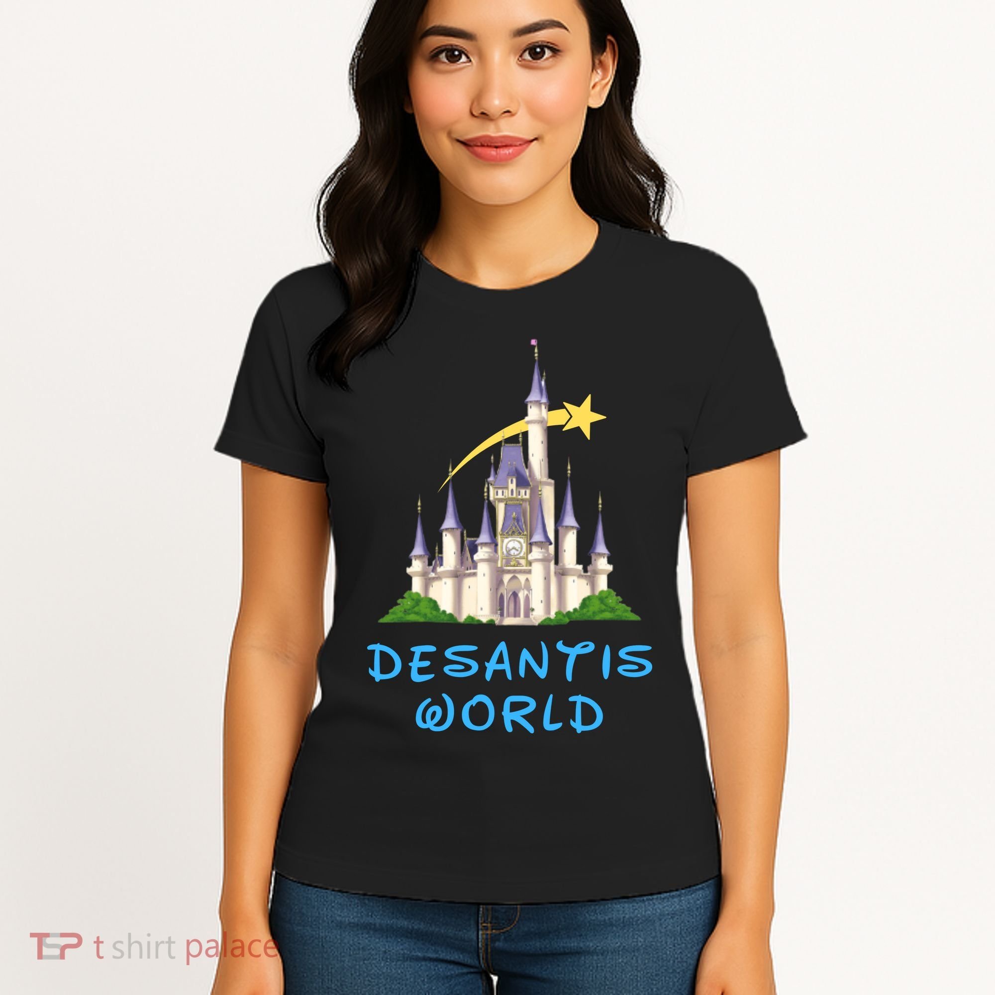Desantis World Anti Woke Conservative Women's T-Shirt