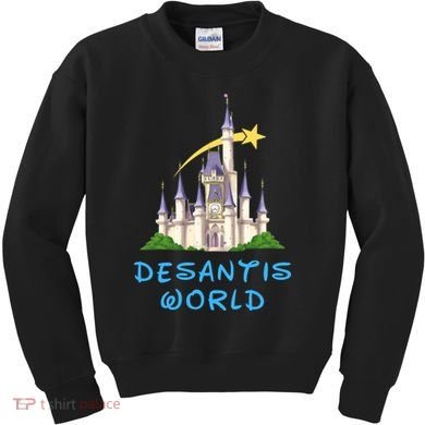 Desantis World Anti Woke Conservative Kids Sweatshirt
