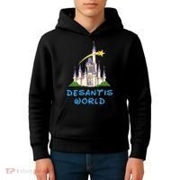 Desantis World Anti Woke Conservative Kids Hoodie thumb 4