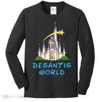 Desantis World Anti Woke Conservative Kids Long Sleeve Shirt thumb 0