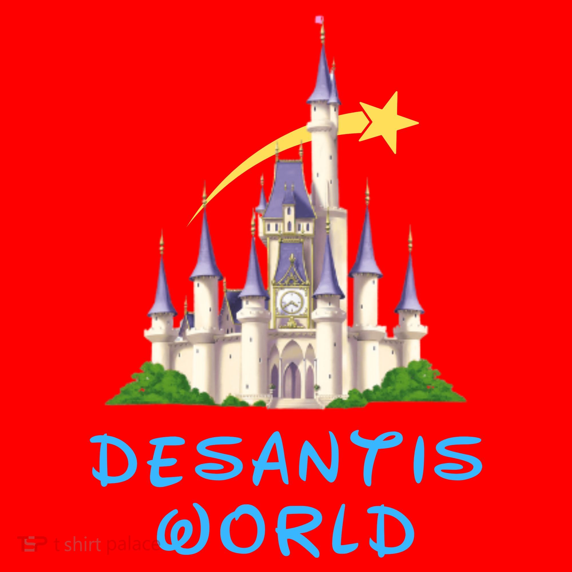 Desantis World Anti Woke Conservative Santa Hat