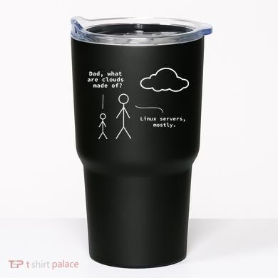 Dad What Are Clouds Made Of Debian Linux Programmer Tumbler